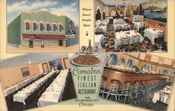 ComoInn Finest Italian Restaurant Chicago, IL Postcard Postcard Postcard