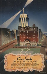 Chez Emile, 180 E. Delaware Chicago, IL Postcard Postcard Postcard