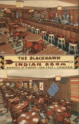 The Blackhawk Indian Room Chicago, IL Postcard Postcard Postcard