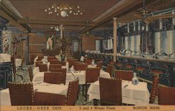 Locke-Ober Cafe Postcard