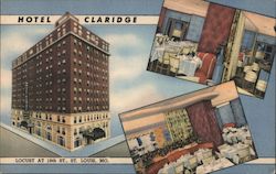 Hotel Claridge Postcard