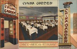 China Garden New York, NY Postcard Postcard Postcard