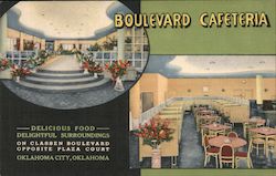 Boulevard Cafeteria Oklahoma City, OK Postcard Postcard Postcard