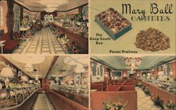 Mary Ball Candies, The Deep South Box, Pecan Pralines Postcard