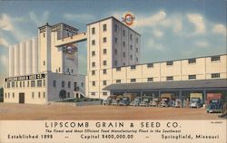 Lipscomb Grain & Seed Co. Springfield, MO Postcard Postcard Postcard