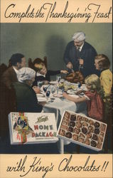 Complete the Thanksgiving Feast with King's Chocolates! Postcard