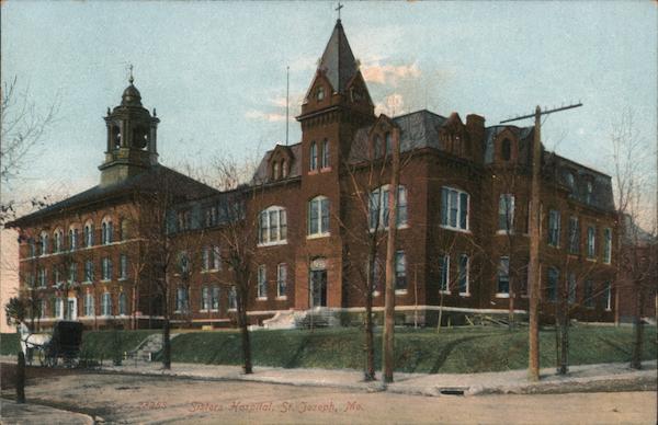 Sisters Hospital St. Joseph, MO Postcard