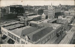 Retail District St. Joseph, MO Postcard Postcard Postcard