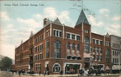 Alamo Hotel Colorado Springs, CO Postcard Postcard Postcard