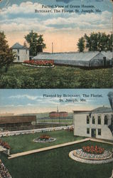 Green Houses, Butchart the Florist Postcard