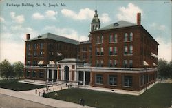 Exchange Building, So. St. Postcard