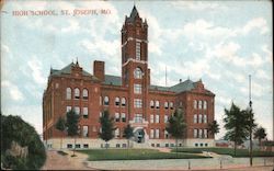 High School St. Joseph, MO Postcard Postcard Postcard