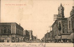 Third Street, West Postcard