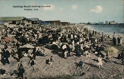 Bathing Beach Postcard