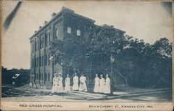 Red Cross Hospital - 29th & Cherry Street Postcard