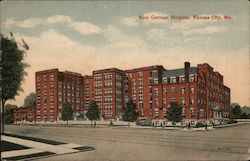 New German Hospital Kansas City, MO Postcard Postcard Postcard