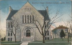 MacVicar Chapel, Washburn College Topeka, KS Postcard Postcard Postcard