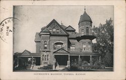 Governor's Mansion Topeka, KS Postcard Postcard Postcard