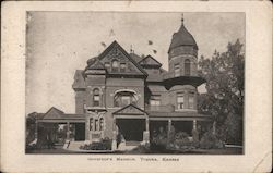 Governor's Mansion Topeka, KS Postcard Postcard Postcard