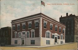 Elk's Club House Topeka, KS Postcard Postcard Postcard