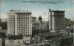 View looking Northeast from Baltimore Hotel Kansas City, MO Postcard Postcard Postcard