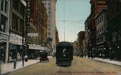 Walnut Street Looking North Kansas City, MO Postcard Postcard Postcard