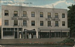 Hotel Nebraska Excelsior Springs, MO Postcard Postcard Postcard