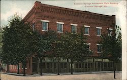 Excelsior Springs Amusement Company Building Postcard