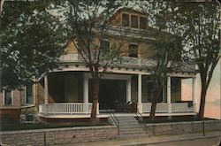 View of Residence Postcard