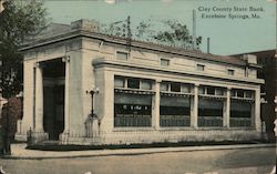 Clay County State Bank Excelsior Springs, MO Postcard Postcard Postcard