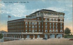 Royal Hotel Excelsior Springs, MO Postcard Postcard Postcard