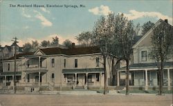 The Monford House Excelsior Springs, MO Postcard Postcard Postcard