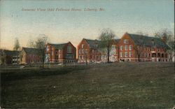 General View Odd Fellows Home Liberty, MO Postcard Postcard Postcard