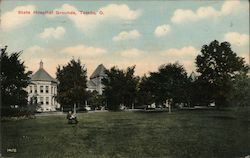 State Hospital Grounds Toledo, OH Postcard Postcard Postcard