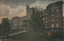 Jackson Health Resort, Main Building Postcard