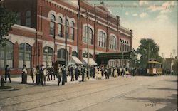 Exterior Duquesne Garden Pittsburgh, PA Postcard Postcard Postcard