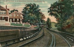 Elevated R.R. at 66th Street Station Philadelphia, PA Postcard Postcard Postcard