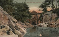 Old Mill Seal Cove, ME Postcard Postcard Postcard