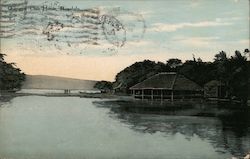 Outrigger Club House Postcard