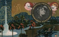 Portola Festival, View of Union Square Postcard