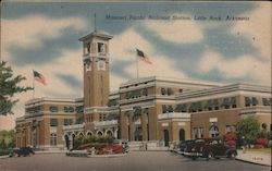 Missouri Pacific Railroad Station Postcard