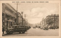 Main Street, Looking Toward the Square Postcard