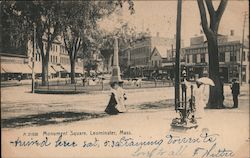 Monument Square Postcard