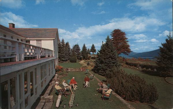 Top O' The World Resort Lake George, NY Postcard