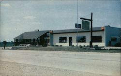 Marl-View New Modern Guest Lodge (Now Wishing Well Tuxedo and Flower Shop) Vestaburg, MI Postcard Postcard Postcard