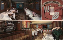 La Togue Blanche French Restaurant New York, NY Postcard Postcard Postcard