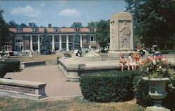 Collonade and Bestor Plaza Chautauqua, NY Postcard Postcard Postcard