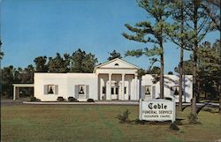 Coble Funeral Service, Oleander Chapel Postcard