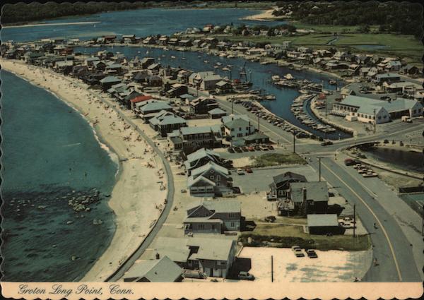 Groton Long Point Connecticut Postcard