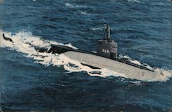 U.S. Navy Submarine USS Albacore US Navy Photograph Postcard Postcard Postcard